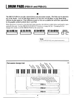 Предварительный просмотр 10 страницы Yamaha PortaSound PSS-31 Owner'S Manual