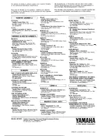 Предварительный просмотр 14 страницы Yamaha PortaSound PSS-31 Owner'S Manual