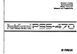 Yamaha PortaSound PSS-470 Owner'S Manual preview