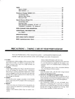 Предварительный просмотр 4 страницы Yamaha PortaSound PSS-580 Operating Manual