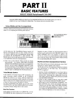 Предварительный просмотр 10 страницы Yamaha PortaSound PSS-580 Operating Manual