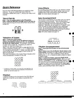 Предварительный просмотр 6 страницы Yamaha PortaSound PSS-590 Owner'S Manual