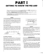 Preview for 8 page of Yamaha PortaSound PSS-680 Operating Manual