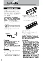 Preview for 8 page of Yamaha PortaTone EZ-20 Owner'S Manual