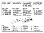 Предварительный просмотр 3 страницы Yamaha Portatone PC-1000 Owner'S Manual