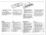 Preview for 3 page of Yamaha Portatone PS-25 Owner'S Manual