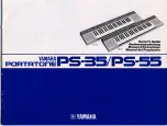 Yamaha Portatone PS-35 Owner'S Manual предпросмотр