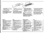 Предварительный просмотр 3 страницы Yamaha Portatone PS-35 Owner'S Manual