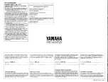 Preview for 20 page of Yamaha PortaTone PSR-16 Owner'S Manual