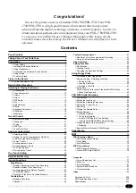 Preview for 3 page of Yamaha PortaTone PSR-1700 Owner'S Manual