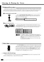 Preview for 20 page of Yamaha PortaTone PSR-1700 Owner'S Manual