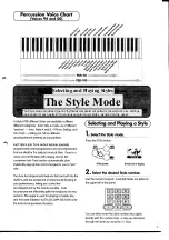 Preview for 7 page of Yamaha PORTATONE PSR-190 Owner'S Manual