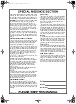 Preview for 2 page of Yamaha PortaTone PSR-2000/1000 Bedienungsanleitung