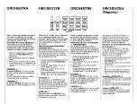 Preview for 6 page of Yamaha PortaTone PSR-21 Owner'S Manual