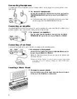 Preview for 9 page of Yamaha PortaTone PSR-210 Authorized Product Manual