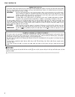 Preview for 2 page of Yamaha portatone psr 2100 Service Manual