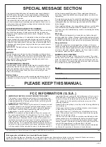 Preview for 2 page of Yamaha PortaTone PSR-270 (French) Mode D'Emploi