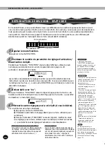 Preview for 36 page of Yamaha PortaTone PSR-270 (French) Mode D'Emploi