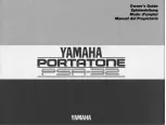 Yamaha PortaTone PSR-32 Owner'S Manual preview