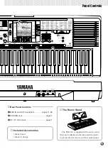 Предварительный просмотр 7 страницы Yamaha PortaTone PSR-330 Owner'S Manual