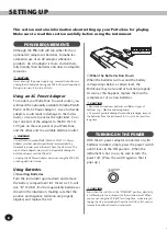 Preview for 8 page of Yamaha Portatone PSR-340 Owner'S Manual