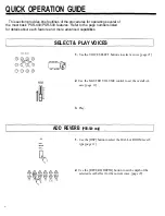 Preview for 8 page of Yamaha PortaTone PSR-400 Owner'S Manual