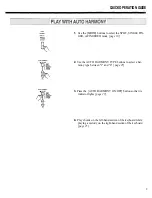 Preview for 11 page of Yamaha PortaTone PSR-400 Owner'S Manual