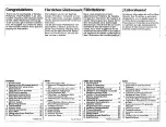 Preview for 2 page of Yamaha PortaTone PSR-50 Owner'S Manual