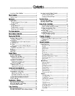 Preview for 4 page of Yamaha Portatone PSR-520 Product Manual