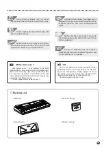 Предварительный просмотр 5 страницы Yamaha Portatone PSR-530 Owner'S Manual