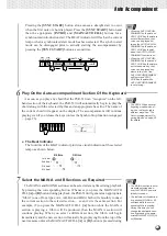 Предварительный просмотр 27 страницы Yamaha Portatone PSR-530 Owner'S Manual