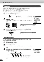 Preview for 36 page of Yamaha PortaTone PSR-550 Owner'S Manual