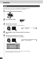 Preview for 62 page of Yamaha PortaTone PSR-550 Owner'S Manual