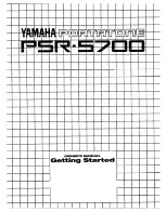 Preview for 2 page of Yamaha Portatone PSR-5700 Authorized Product Manual