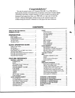 Preview for 2 page of Yamaha Portatone PSR-600 Owner'S Manual