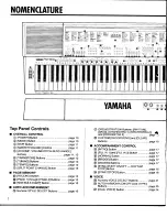 Preview for 4 page of Yamaha Portatone PSR-600 Owner'S Manual