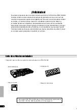 Preview for 4 page of Yamaha PortaTone PSR-640 (Spanish) Manual De Instrucciones