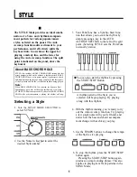 Preview for 7 page of Yamaha PortaTone PSR-75 Product Manual