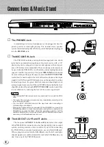 Предварительный просмотр 12 страницы Yamaha PortaTone PSR-8000 Owner'S Manual