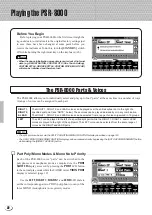 Предварительный просмотр 22 страницы Yamaha PortaTone PSR-8000 Owner'S Manual