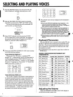 Preview for 6 page of Yamaha PortaTone PSR-82 Owner'S Manual