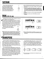 Preview for 7 page of Yamaha PortaTone PSR-82 Owner'S Manual