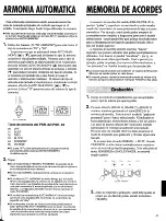 Preview for 13 page of Yamaha PortaTone PSR-83 Manual De Instrucciones