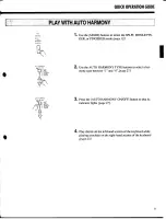 Предварительный просмотр 12 страницы Yamaha PortaTone PSR-84 Owner'S Manual