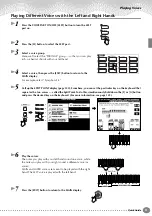 Предварительный просмотр 27 страницы Yamaha PortaTone PSR-A1000 Owner'S Manual