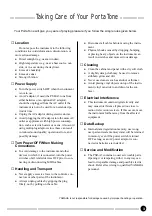 Preview for 4 page of Yamaha PortaTone PSR-A3 Owner'S Manual