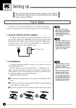 Preview for 7 page of Yamaha PortaTone PSR-A3 Owner'S Manual