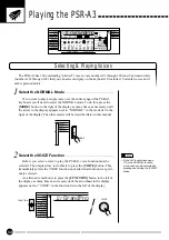 Preview for 13 page of Yamaha PortaTone PSR-A3 Owner'S Manual