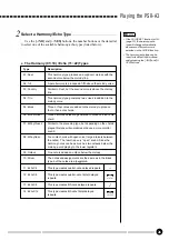 Preview for 22 page of Yamaha PortaTone PSR-A3 Owner'S Manual