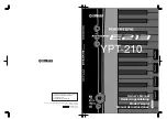 Preview for 1 page of Yamaha Portatone PSR-E213 Owner'S Manual